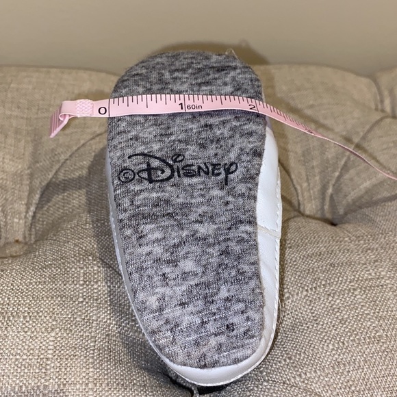 Baby shoes 2 pairs Disney shoes Minnie Mouse glittery shoes - Picture 8 of 15